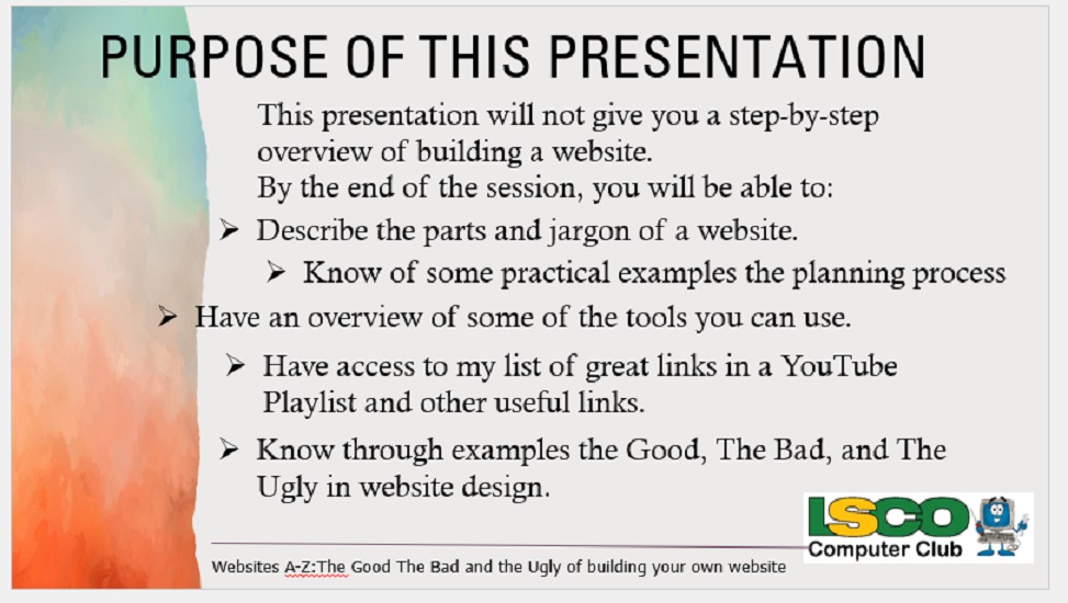 AZ Websites LSCO Presentation